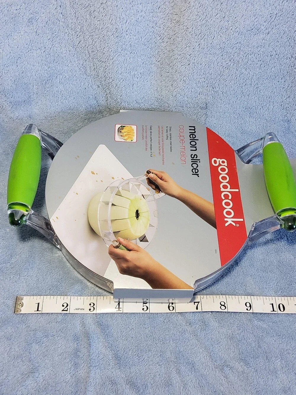 Goodcook Melon Fruit Slicer Steel Blades Cutter Kitchen Tool Stainless 2 Handle